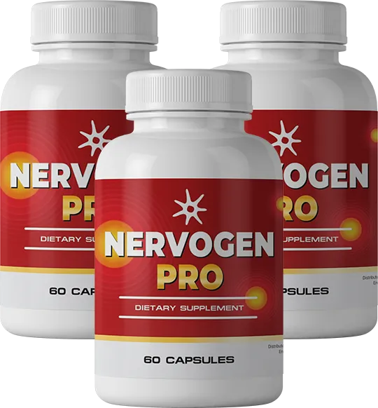 Three bottles of Nervogen Pro — 90 day supply